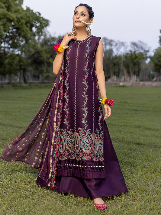 MEE - 12 | 3 PC LAWN UNSTITCH