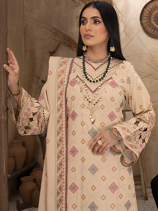 MW - 04 | 3 PC UNSTITCH WOOL