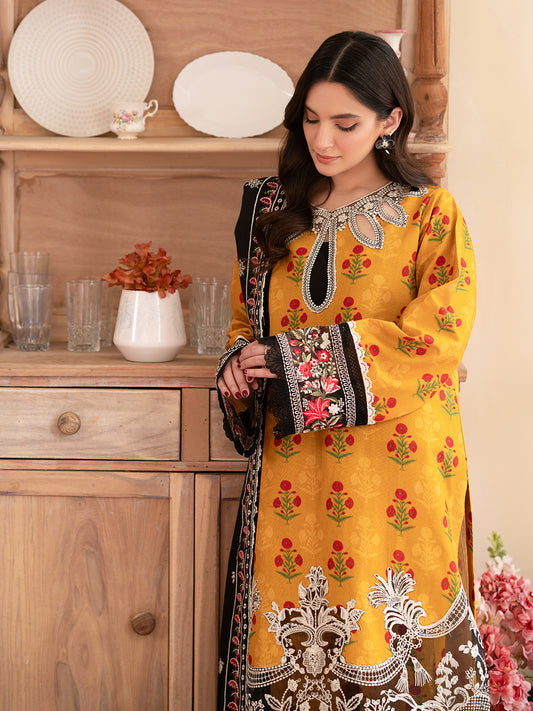 Marigold | 3 PC Khaddar