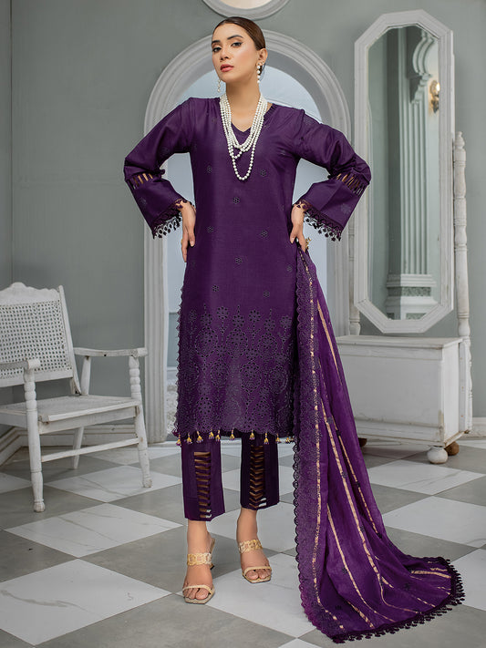 Safiya | 3 PC Lawn Unstitch