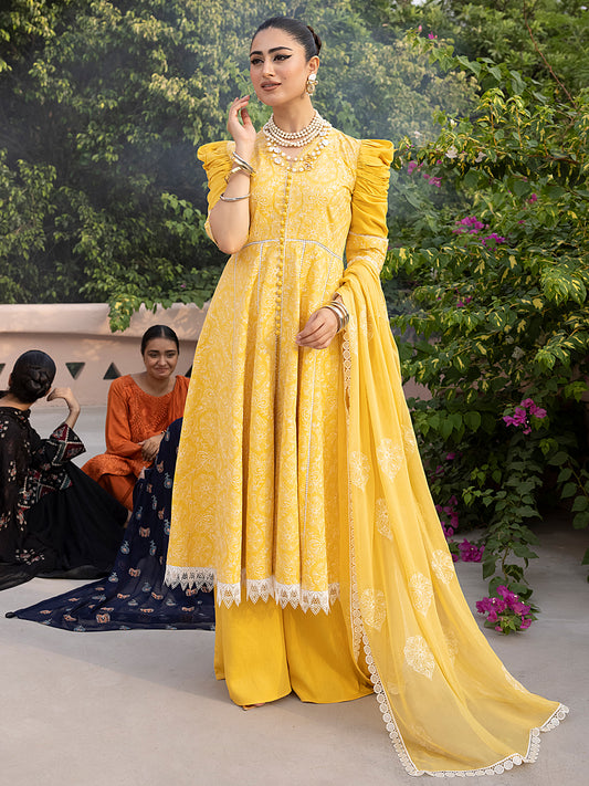 SUN FLOWER | 3 PC KARANDI
