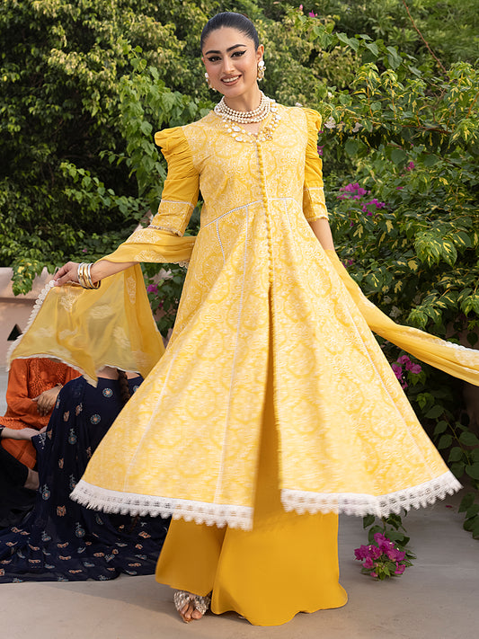 SUN FLOWER | 3 PC KARANDI
