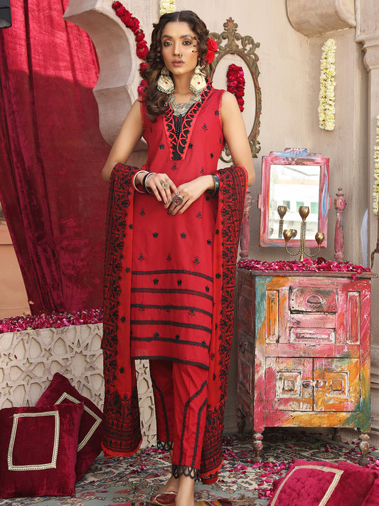 Qurbat | 3 Piece Luxury Unstitched