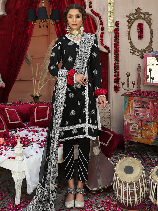 Mahjabeen | 3 Piece Luxury Unstitched