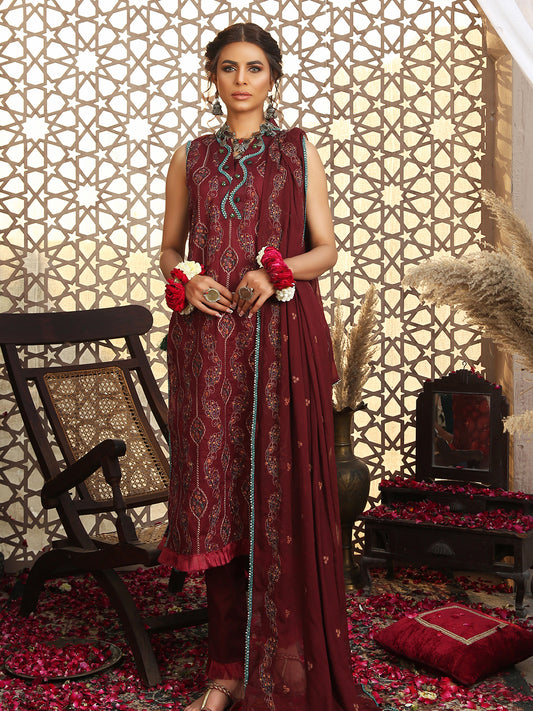 Zargul | 3 Piece Luxury Unstitched