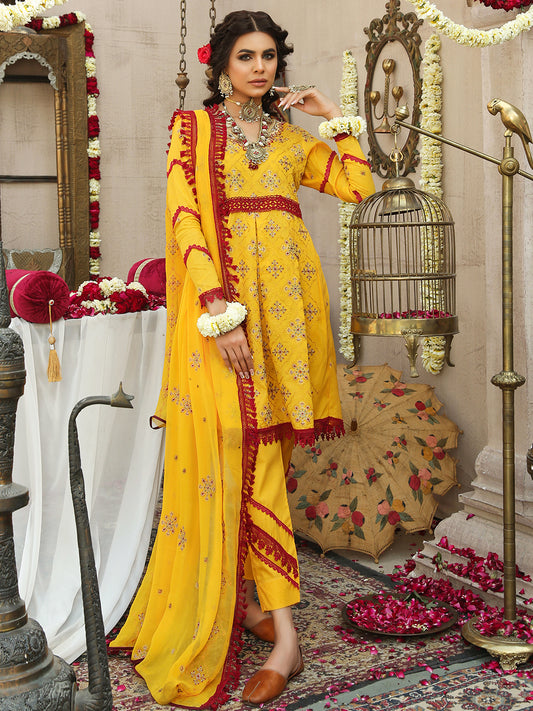 Surajmukhi | 3 Piece Luxury Unstitched