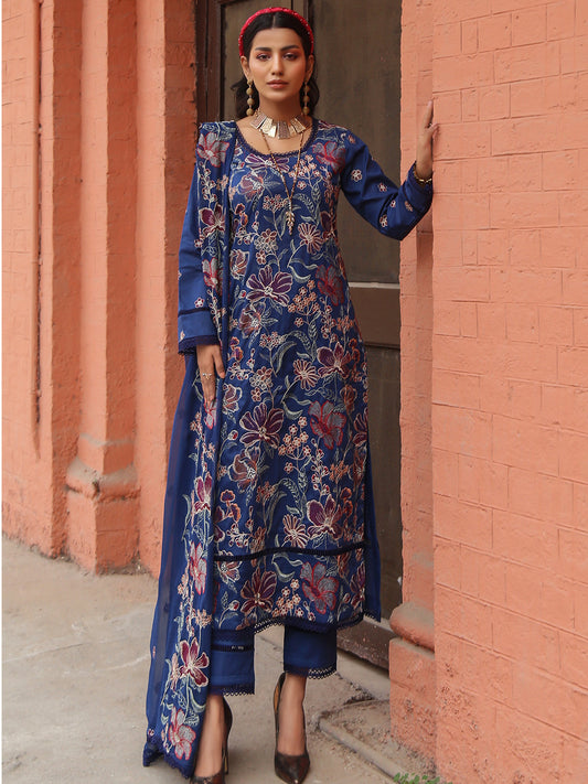 MAH - 05 | 3 Piece Luxury Unstitched
