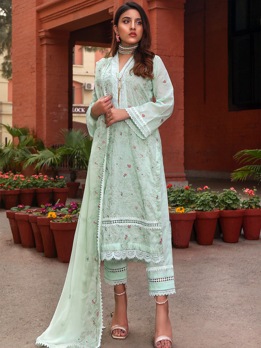 MAH - 10 | 3 Piece Luxury Unstitched