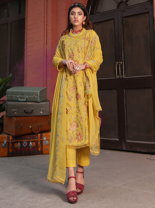 MAH - 12 | 3 Piece Luxury Unstitched