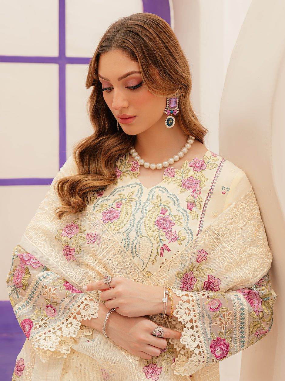 Mahnur | Mahrukh Luxury Lawn 24 | SELINA