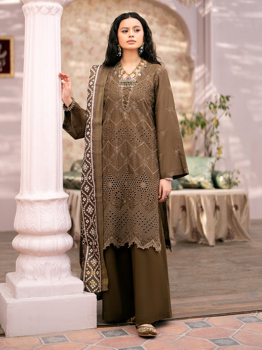 Mehru D3 - A | 3 PC LAWN