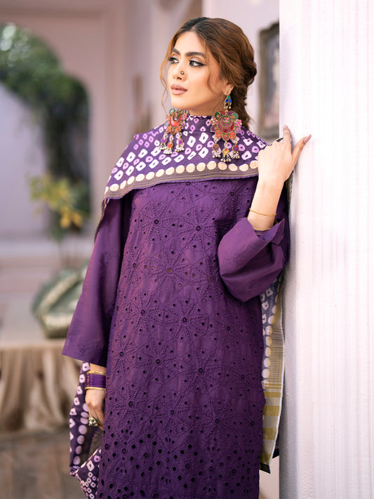 Mehru D5 - B | 3 PC LAWN